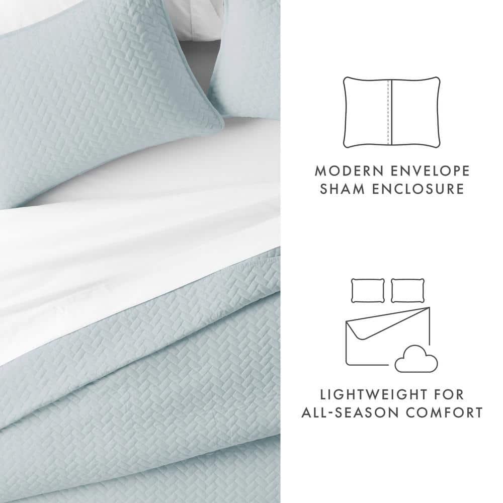 Becky Cameron Antora Microfiber Modern & Contemporary Coverlet / Bedspread Quilt Set