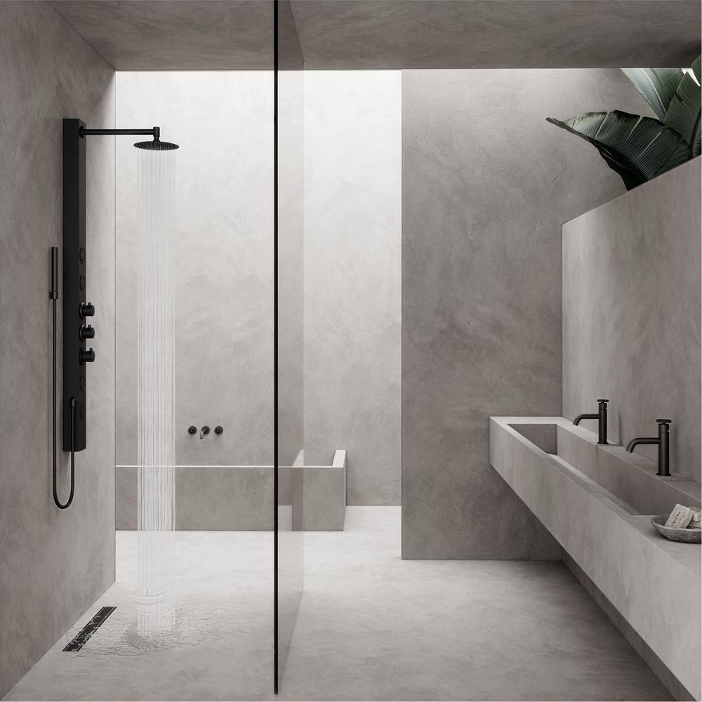 Elan 24" Rectangular Grate Linear Grid Shower Drain