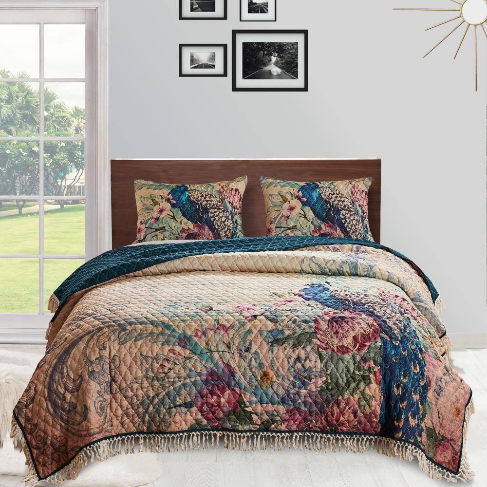 Benjara Microfiber Lumbar Rectangular Pillow Cover & Insert