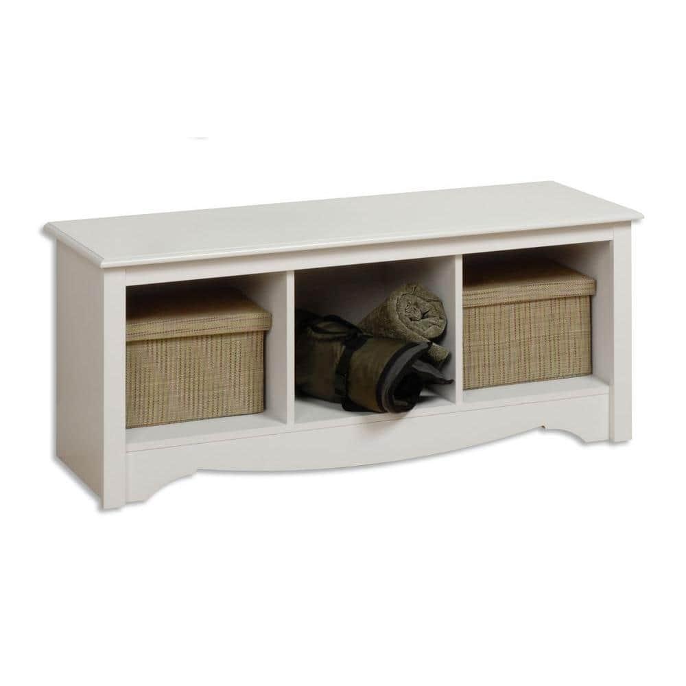 Cubbie Bench White - Prepac