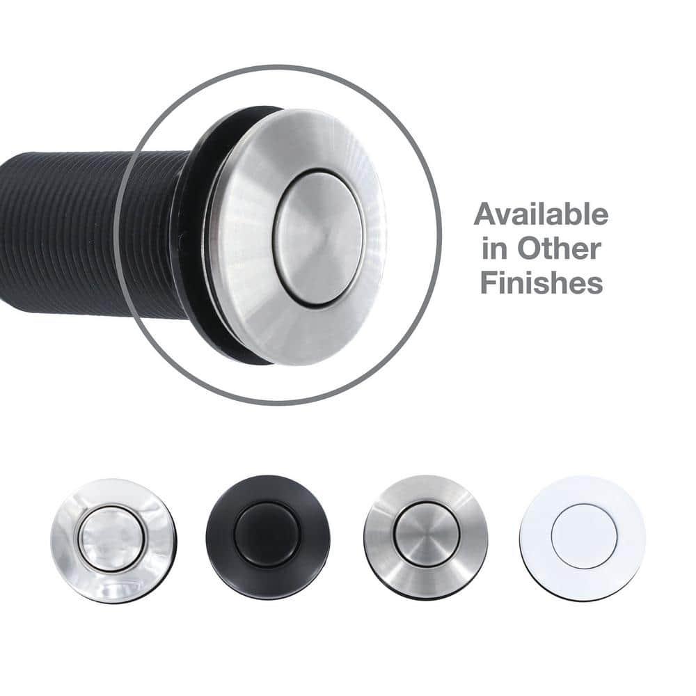 Danco 12066 Air Switch Button & Trim - Stainless Steel