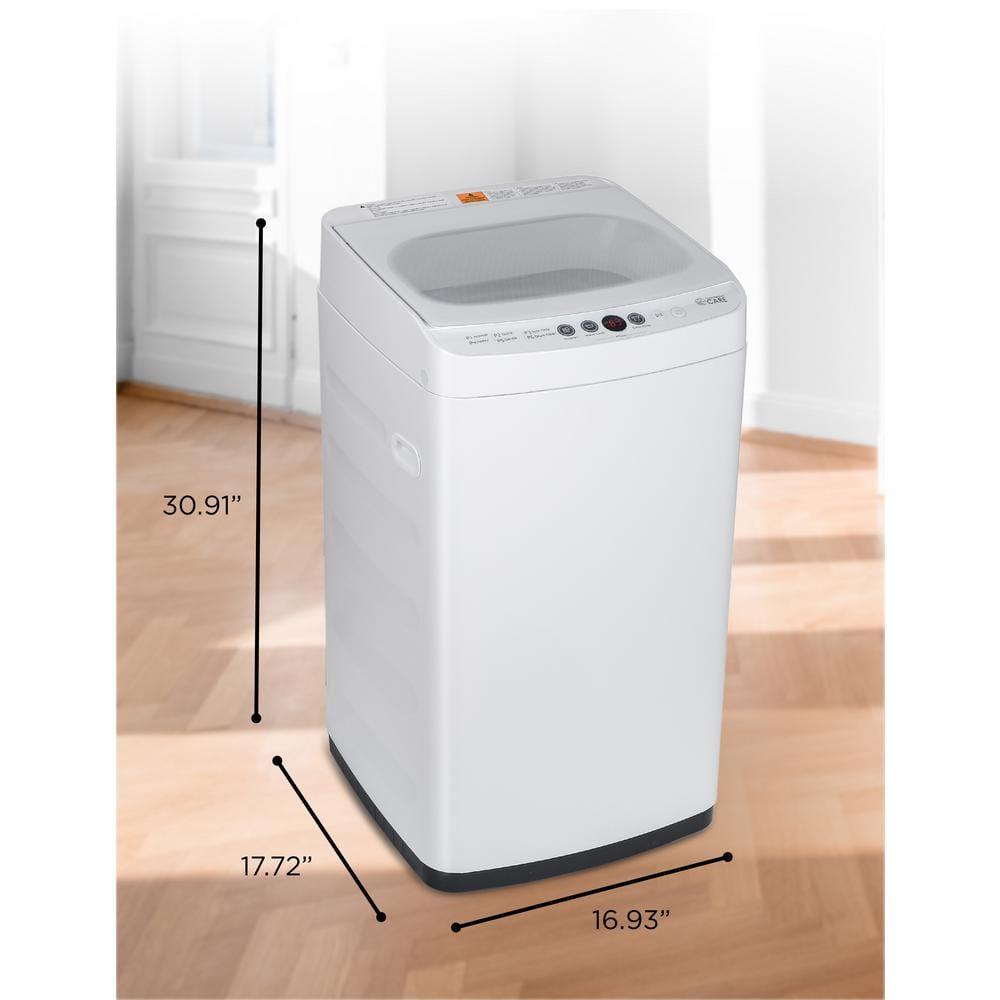 Commercial Care 0.9 Cu. Ft. Portable Washing Machine, Compact Washing Machine with 6 Wash Cycles