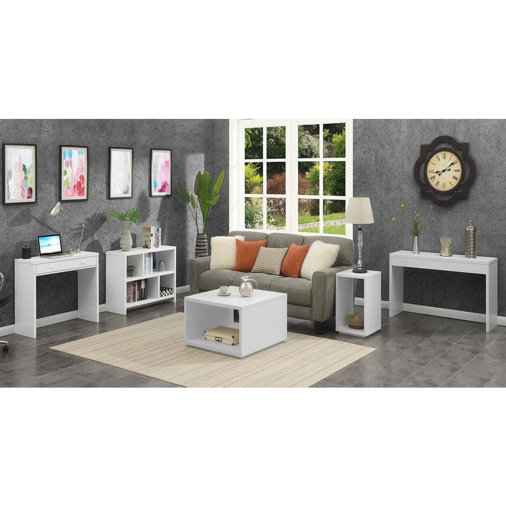Convenience Concepts Northfield 30 inches Tall 1 Drawer 36-inch Desk, White, All Ages