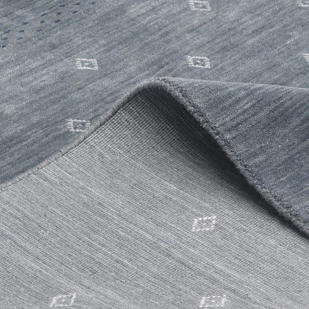 Cyrena Hand-Loomed Wool Rug - Slate / 9' x 12'