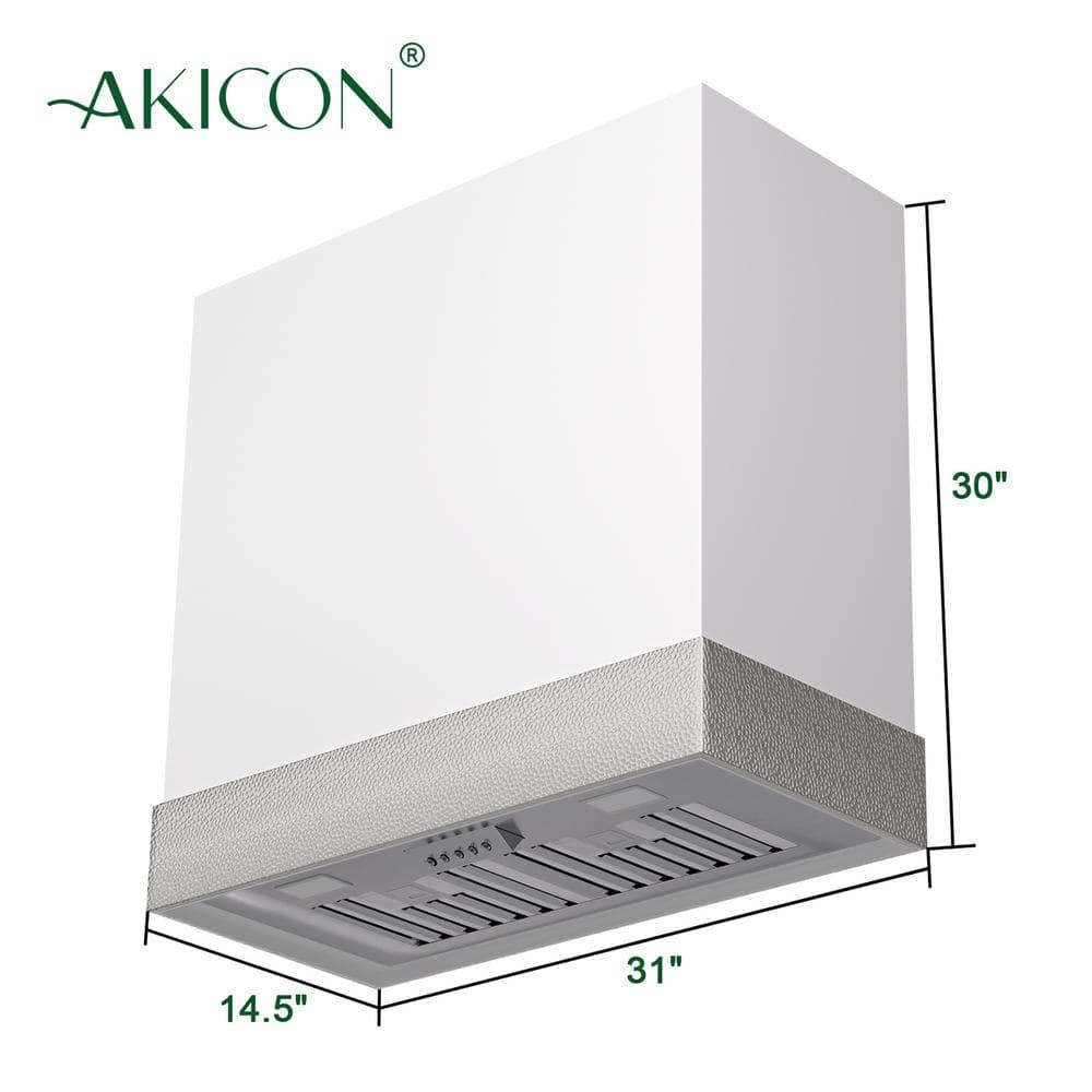 Akicon Akicon 600 CFM Ducted (Vented) Wall Mounted Required Range Hood