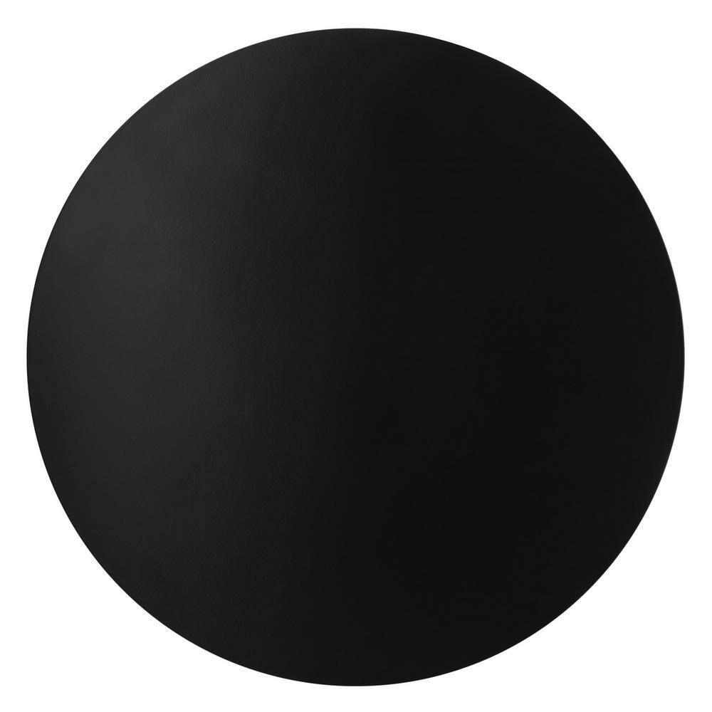 Haylee Round Side Table - Black/Gold - Safavieh.