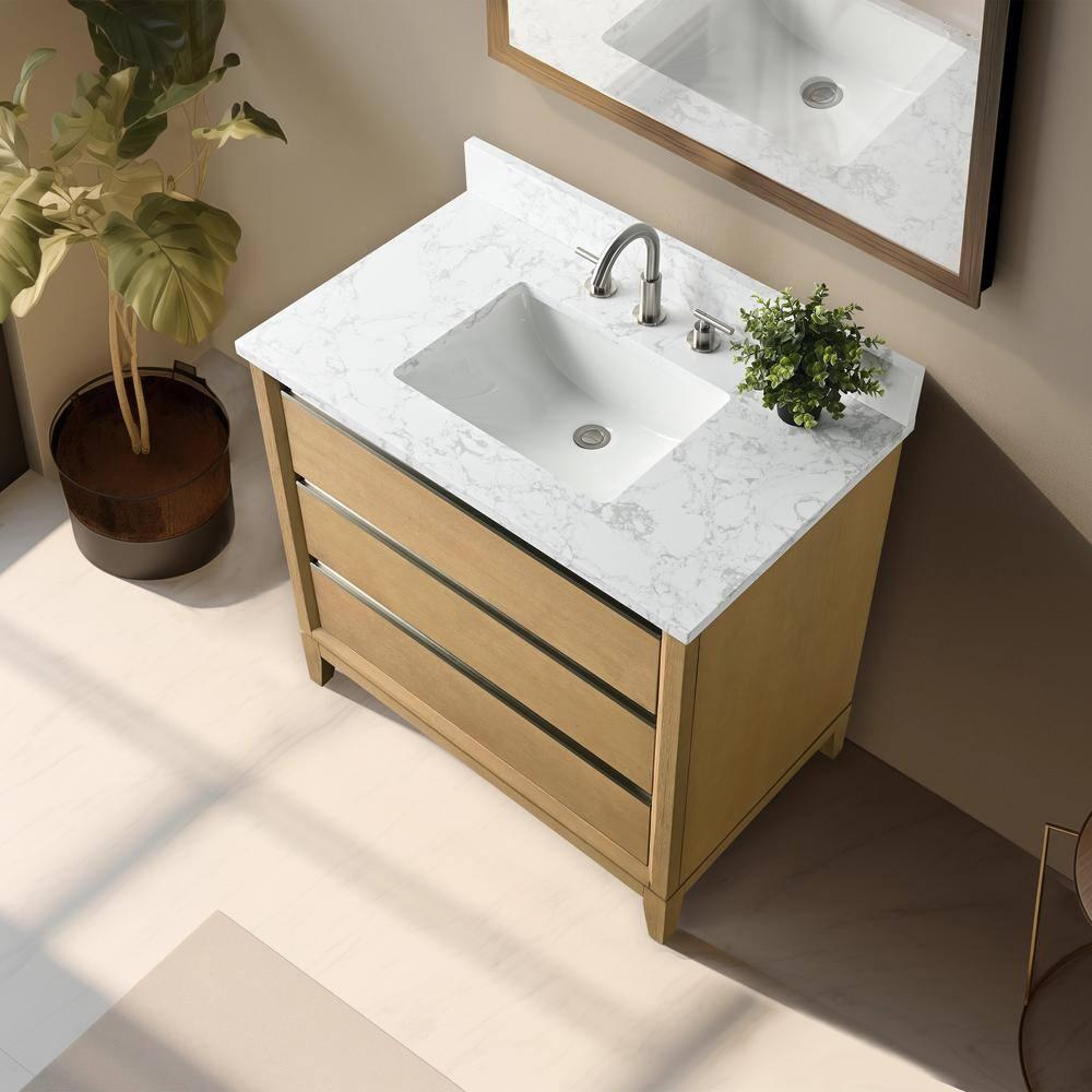 36 Single Bathroom Vanity with Top