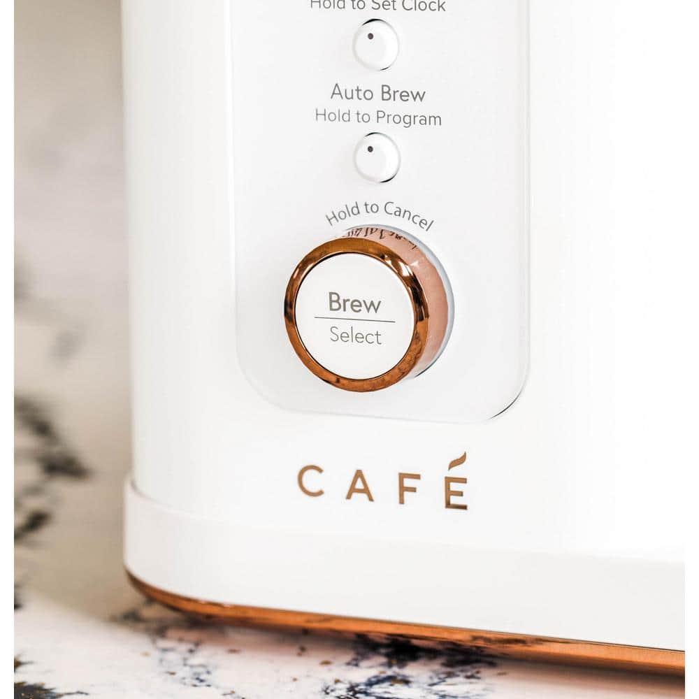 Café ™ Matte White 10-Cup Drip Coffee Maker with Thermal Carafe