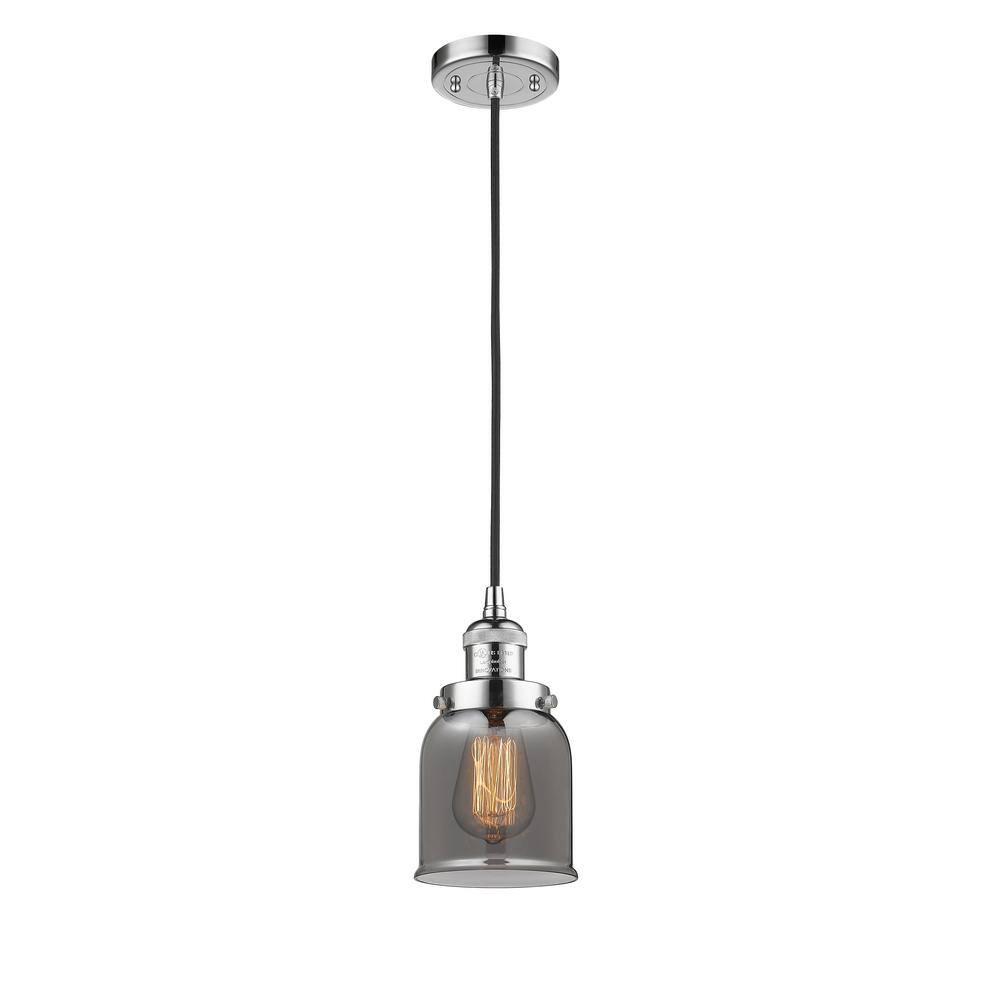 Innovations Lighting Bell 1 - Light Pendant in  Polished Chrome