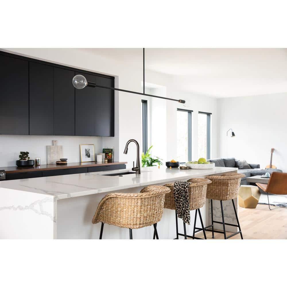 Moen Sleek Pull Down Single Handle Kitchen Faucet with Power Boost Technology and Duralock