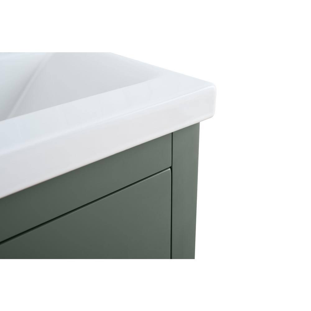 20'' Single Bathroom Vanity with Ceramic Top