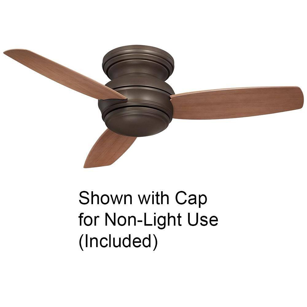 44" Concept II 3 - Blade Outdoor LED Propeller Ceiling Fan with Wall Control and Light Kit Included