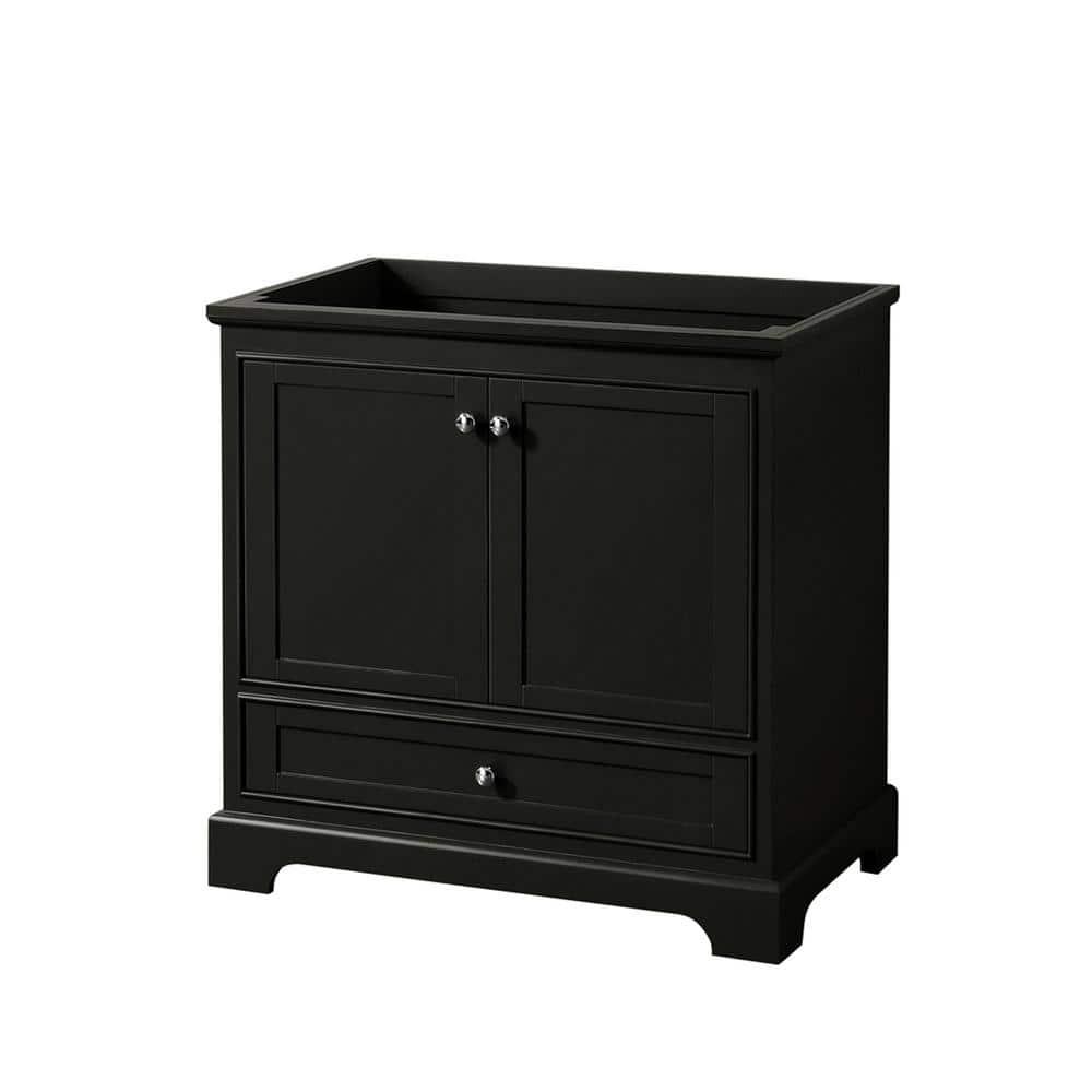 Wyndham Collection Deborah 35" Single Bathroom Vanity Base Only