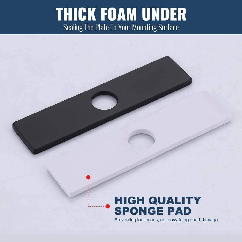 iVIGA VCC06B iVIGA 10" Sink Faucet Hole Cover Deck Plate