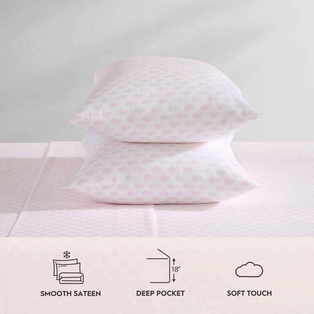 Laura Ashley Laura Ashley Printed Cotton Percale Sheet Set