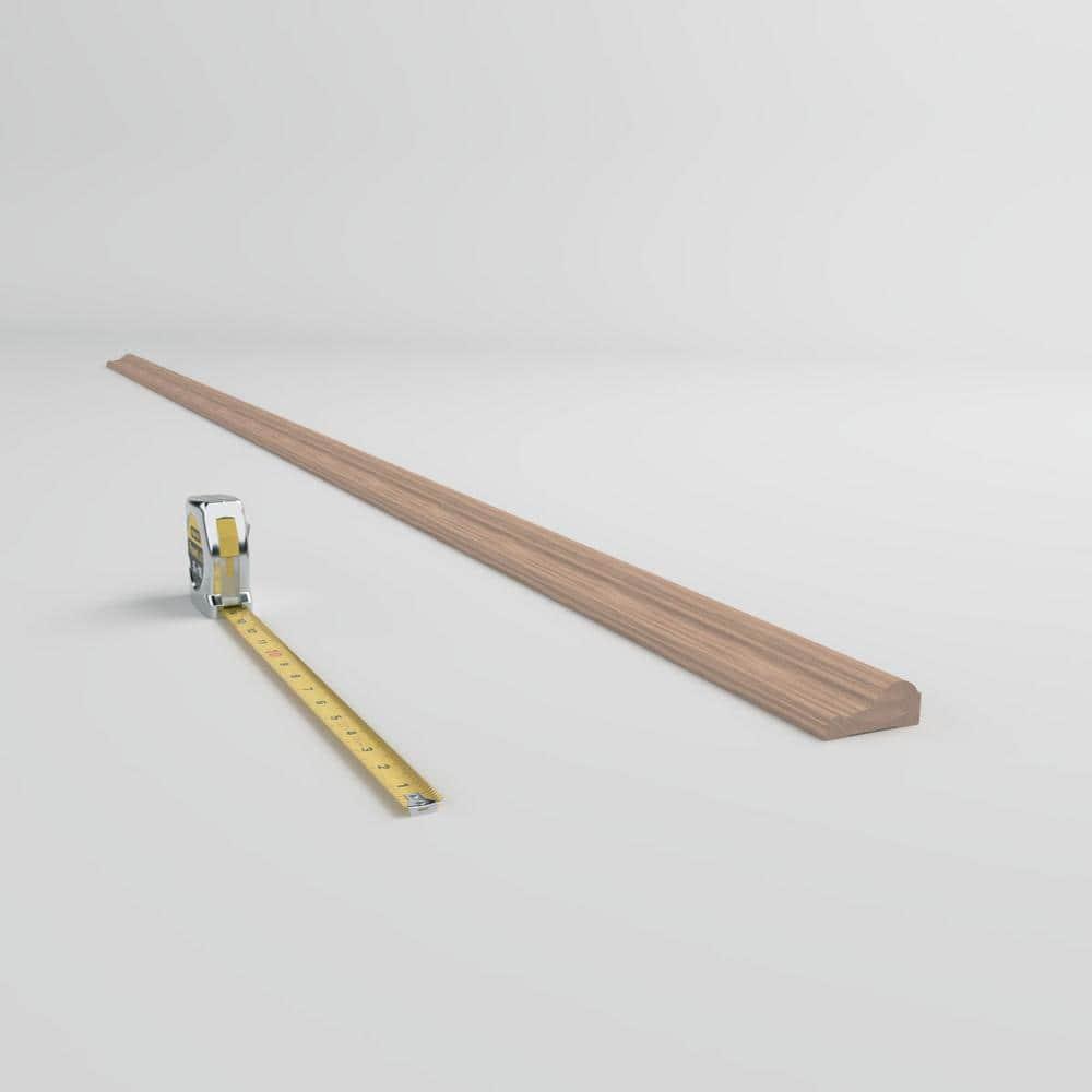 Ekena Millwork WM392 1"D x 2 3/8"W x 96"L Solid Wood Stain Chair Rail Molding