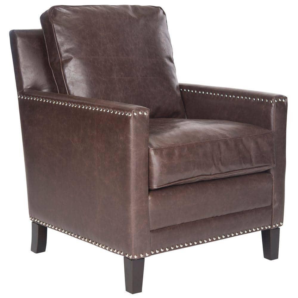 Buckler Arm Chair - MCR4613 - Brown - Safavieh