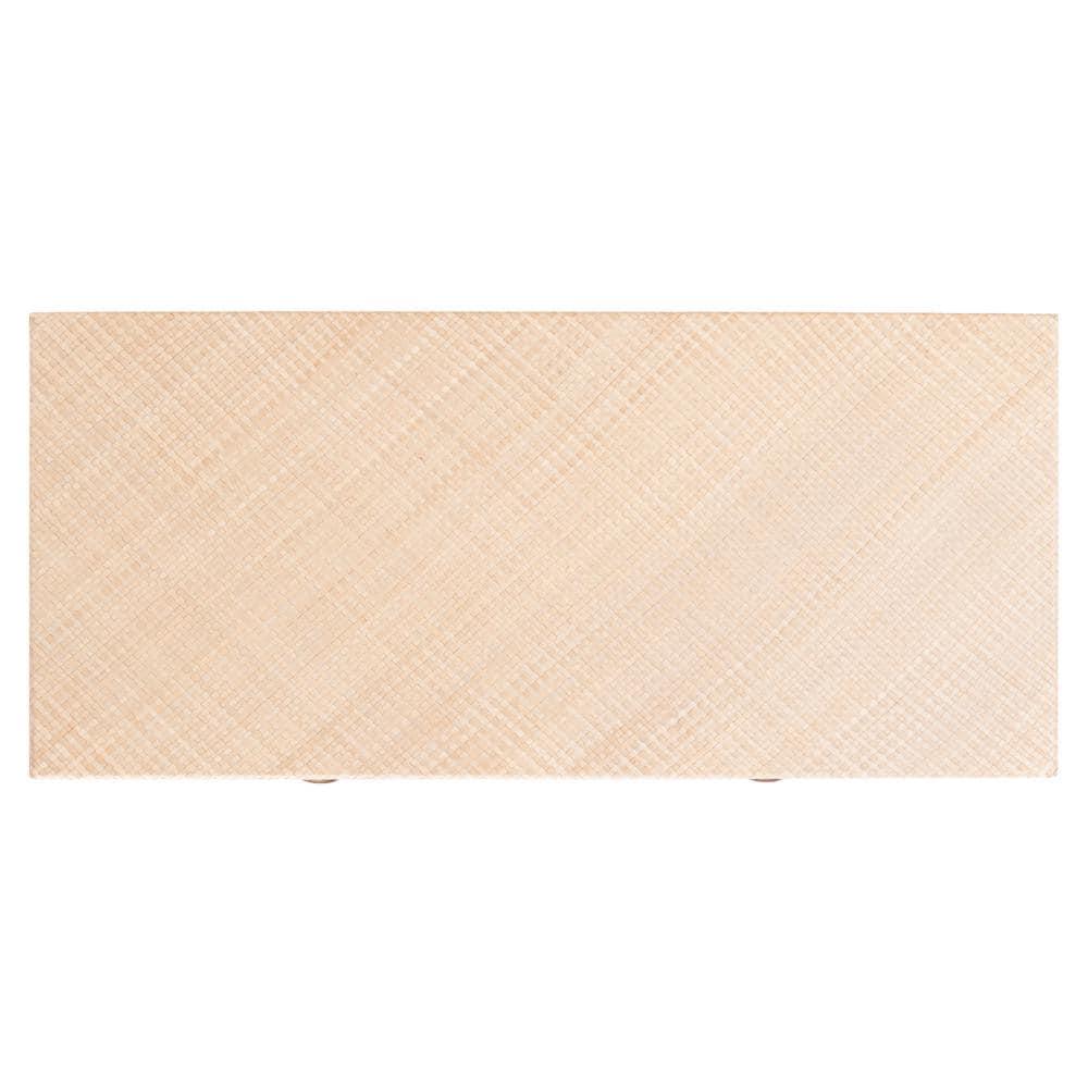 Apis Raffia Console Table - CNS6603A - Beige - Safavieh