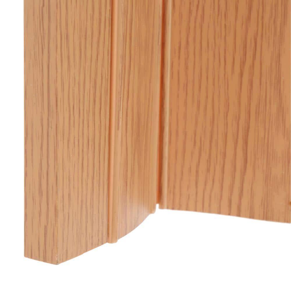 Folding Closet Door, Oak Vinyl, 32-36 x 80-In.