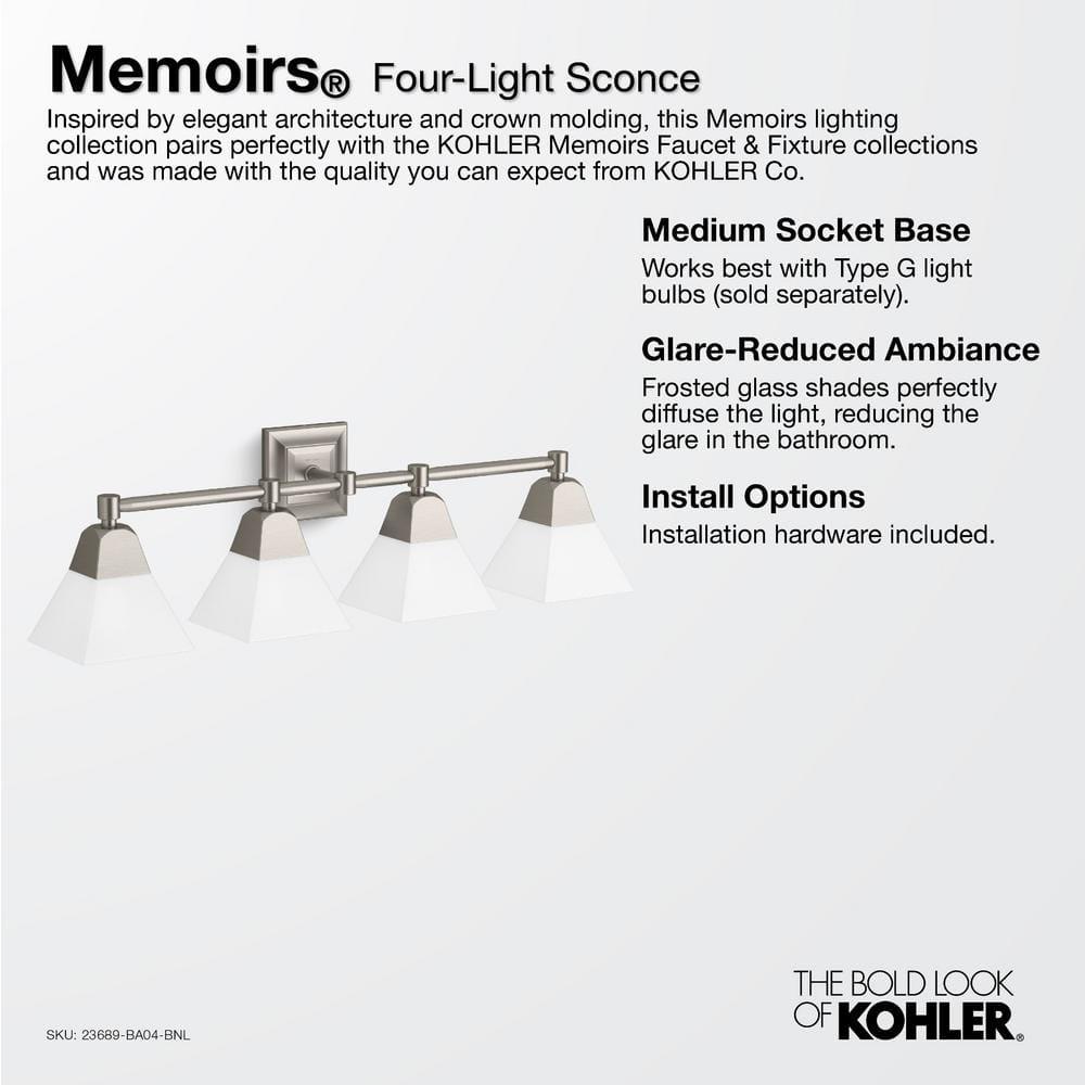 Elegant Crown Molding Inspired 4-Light Polished Chrome Sconce