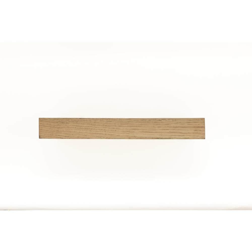 Dogberry Collections Dogberry Wood Floating Shelf  Kitchen Floating Shelf Or Living Room Floating Shelf  Wall Mount Included  Holds Up To 50 Lbs