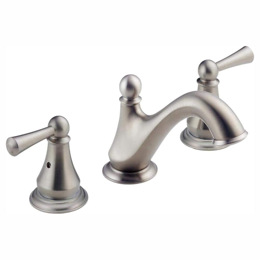 Haywood Widespread Bathroom Faucet 3 Hole, 2-handle Bathroom Sink Faucet with Drain Assembly