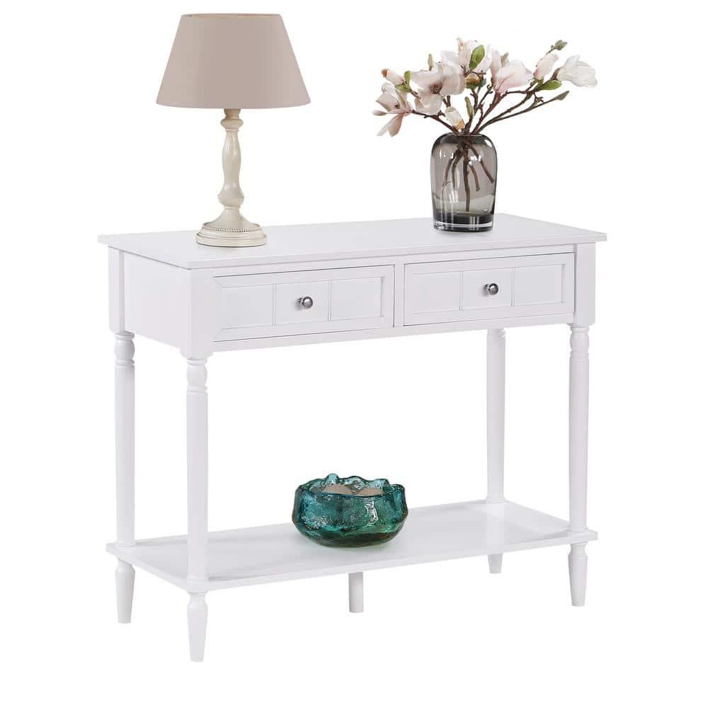 Convenience Concepts French Country Two Drawer Hall Table