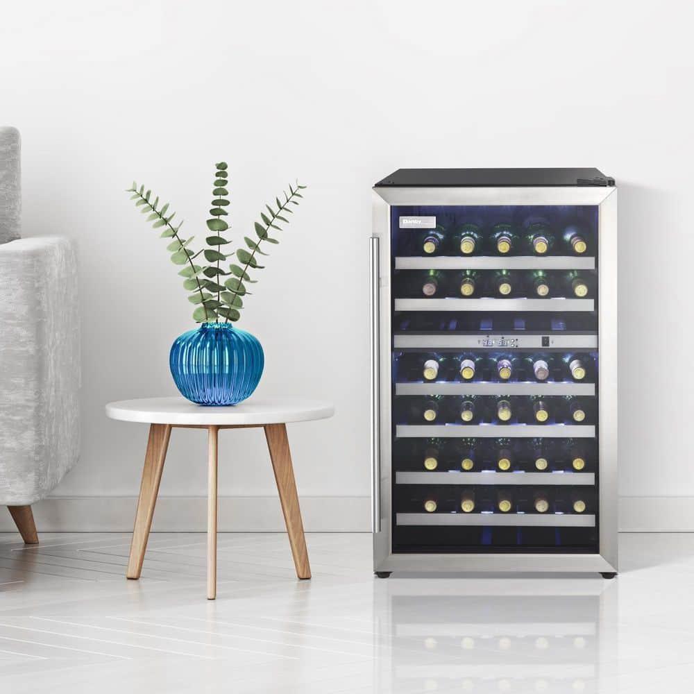 Danby Danby Dual Zone 19.44'' Freestanding 38 Bottle Wine Refrigerator with Reversible Door