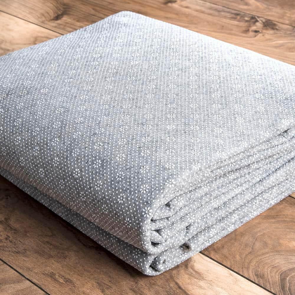 Nuloom Brody Eco-Friendly Non Skid Rug Pad, 12' x 15', Gray