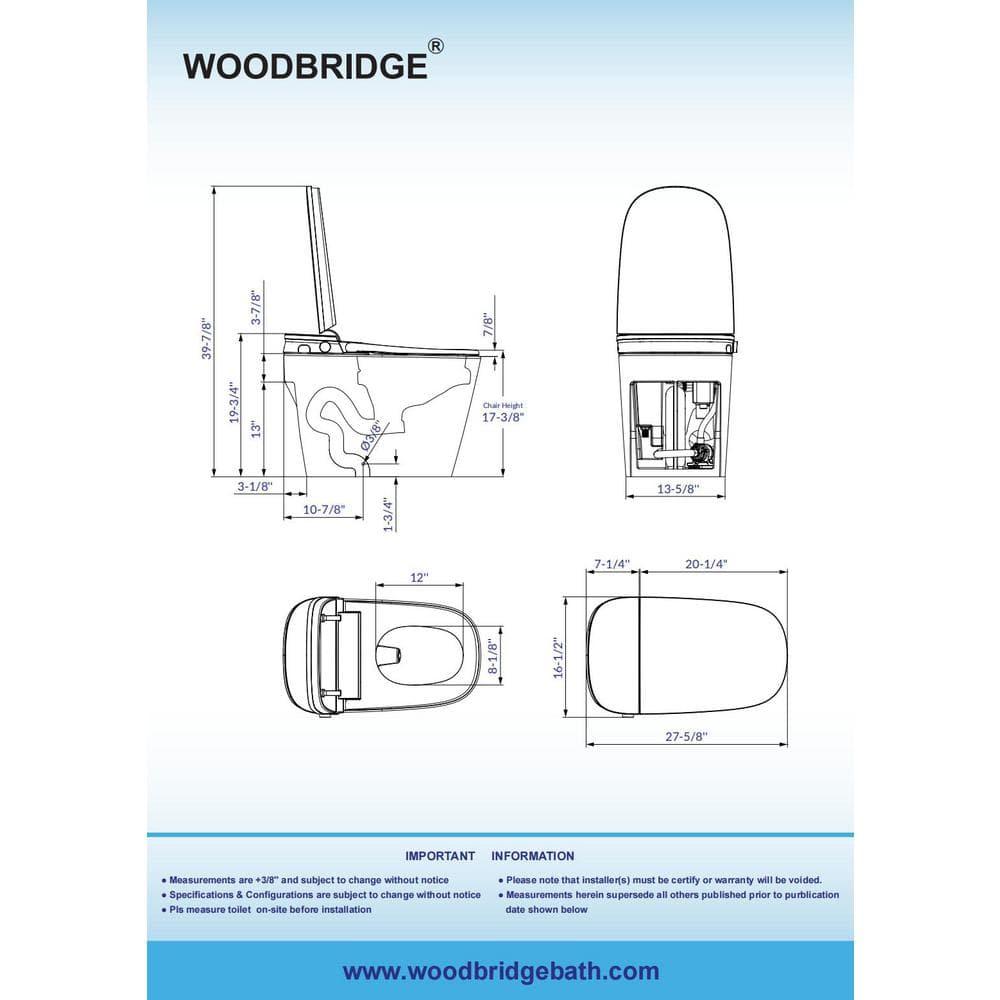ADA Smart Bidet Toilet with Auto Open & Close, Foot Sensor,Clean Foam Dispenser&MaP Flushing 1000G