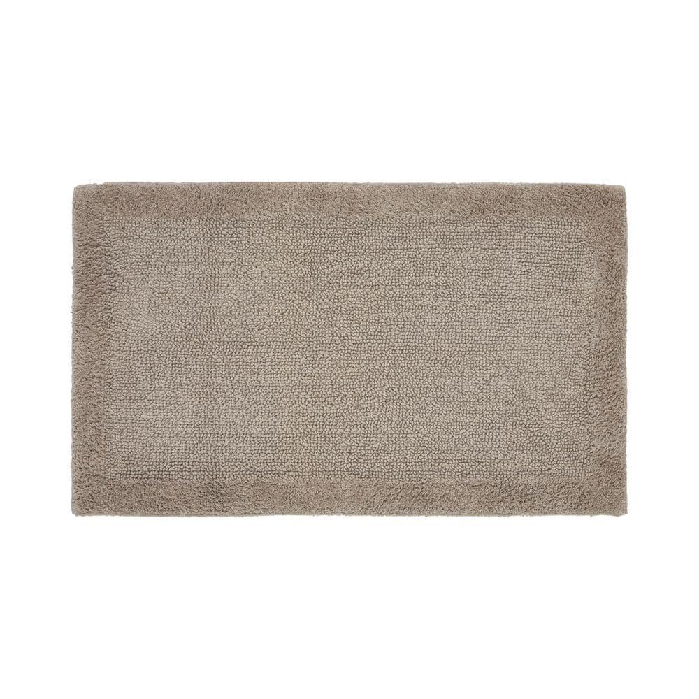 Better Trends Edge 100% Cotton Tufted Reversible Bath Rug 24" x 40" Rectangle - Beige