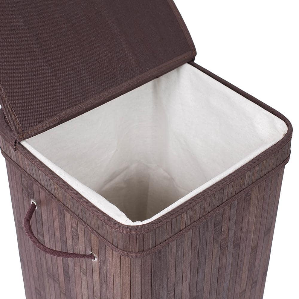 BirdRock Home Bamboo Laundry Hamper with Handles
