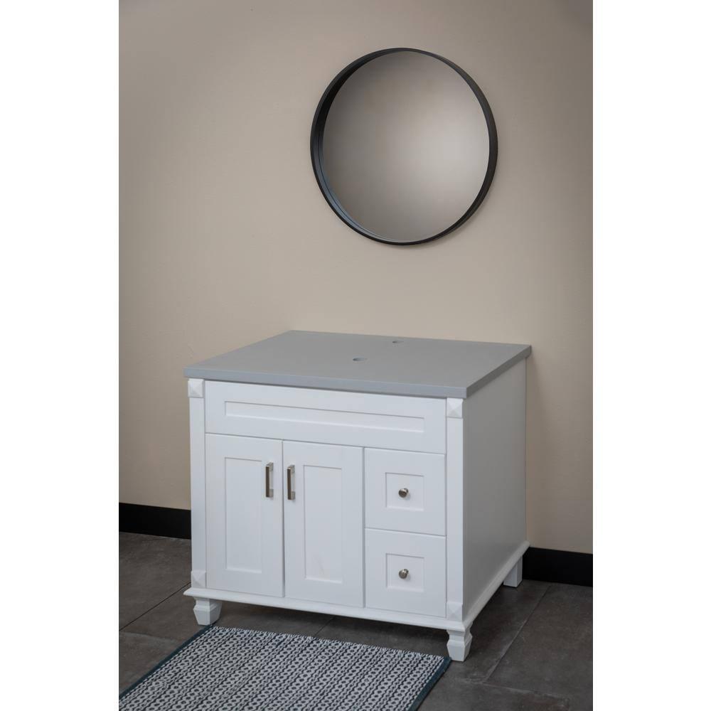 Eden Terrazzo 31'' Stone Single Bathroom Vanity Top