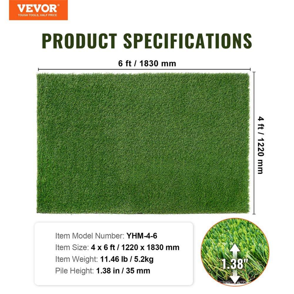 VEVOR VEVOR Outdoor Artificial Grass Turf Rug / Roll