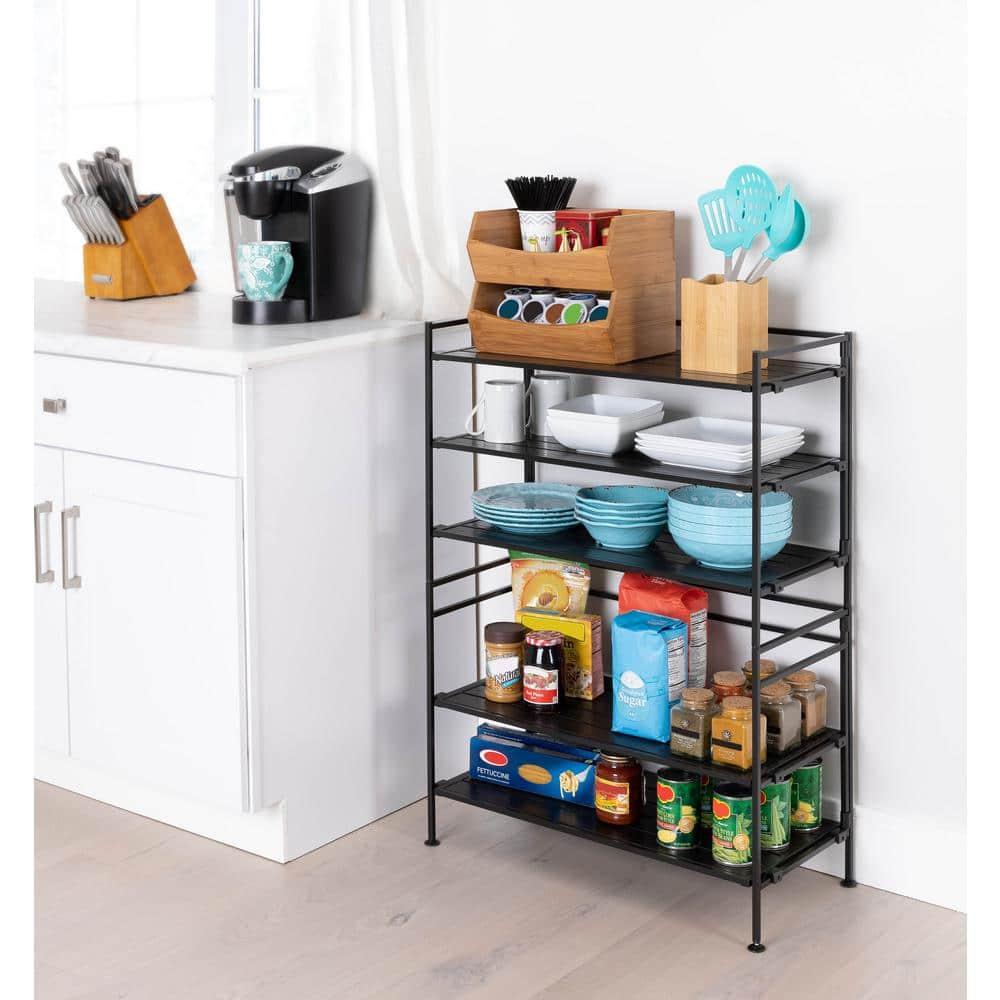 3-Tier (12 Pair) Stackable Resin Shoe Storage Rack
