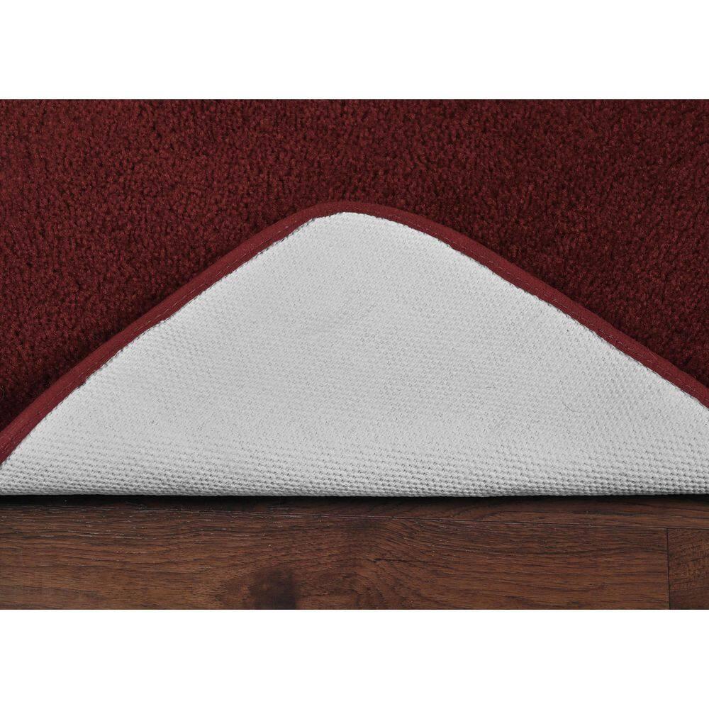 Garland Rug Traditional Bath Rug Set, 4-Piece, Chili Pepper Red