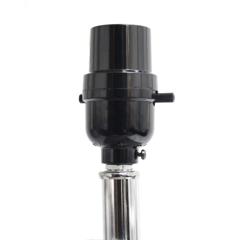 All the Rages 21" Base Table Lamp with White Rectangular Linen Shade