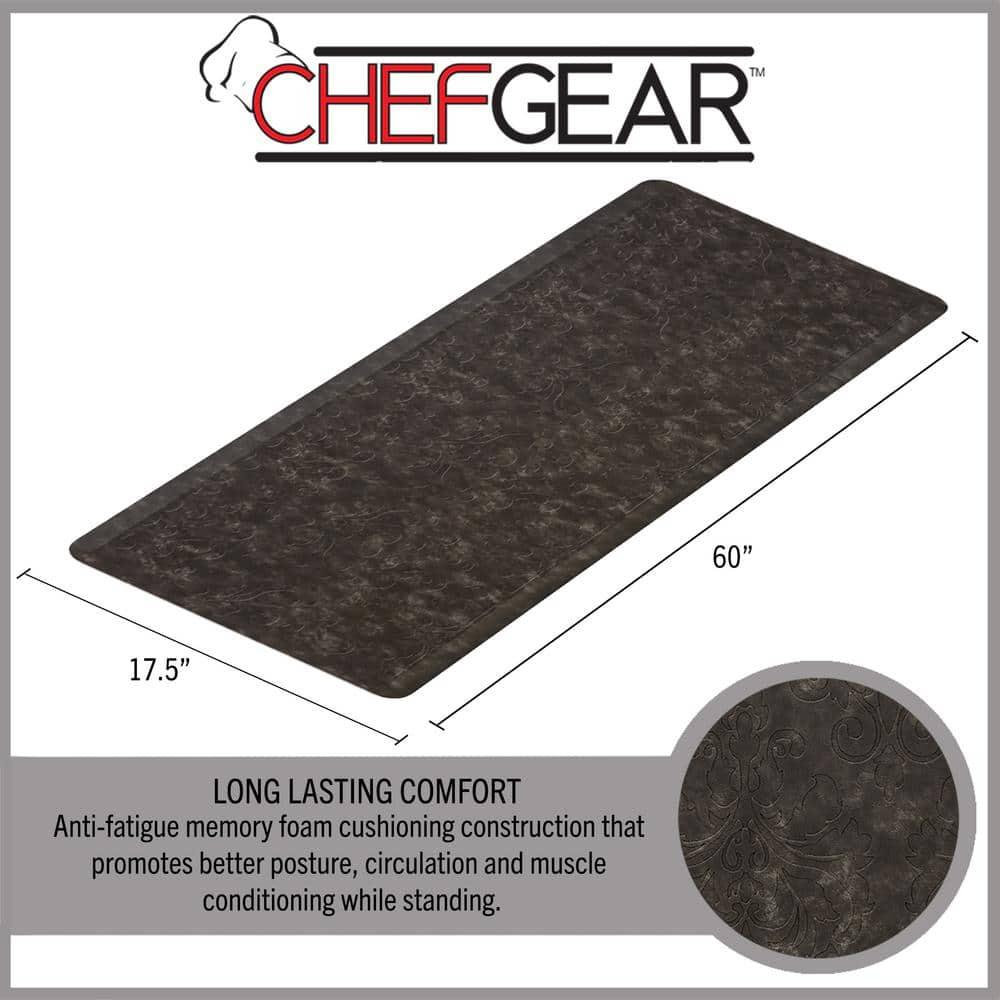 Chef Gear Embossed Soothing Comfort Anti-Fatigue Mat