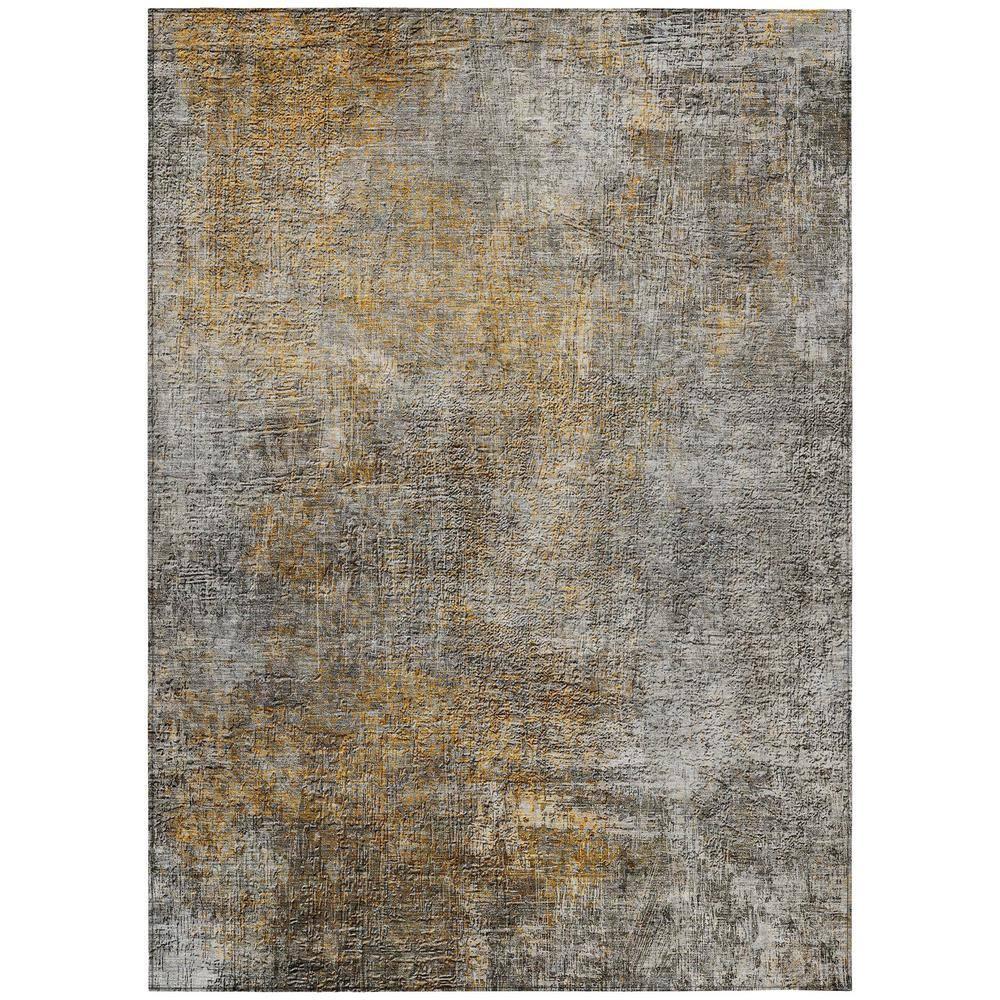 Addison Rugs Chantille Indoor/Outdoor Transitional Modern Gray Washable Rectangle Rug, 8' x 10'