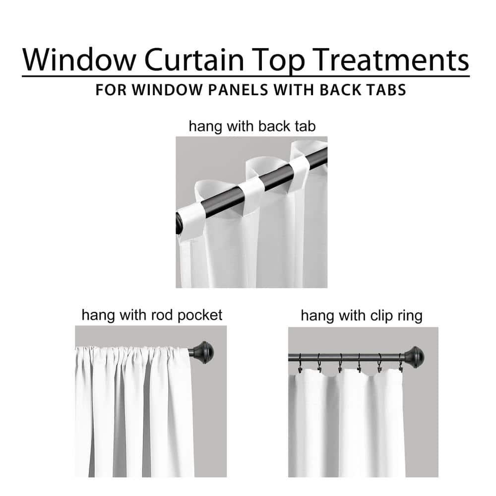 Lush Decor Polyester Room Darkening Curtain Pair (Set of 2)