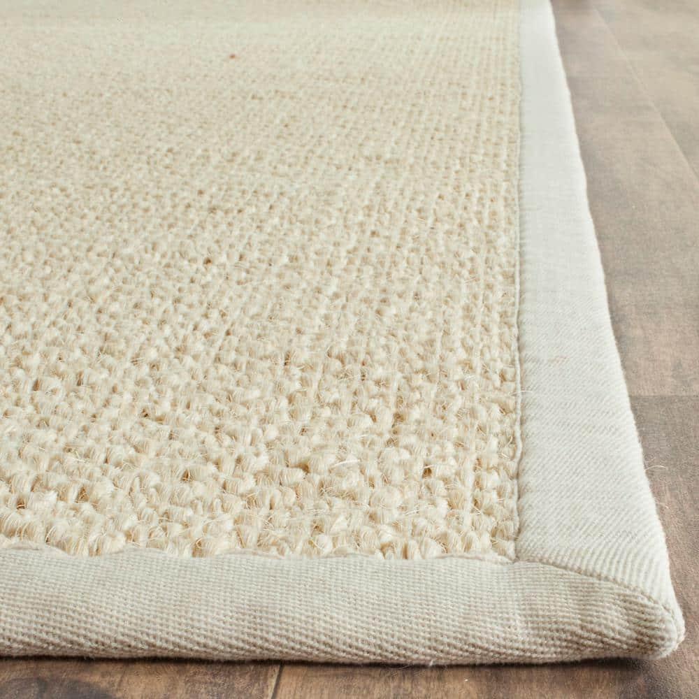Natural Fiber NF525 Power Loomed Indoor Area Rug - Creme - 4'x6' - Safavieh.