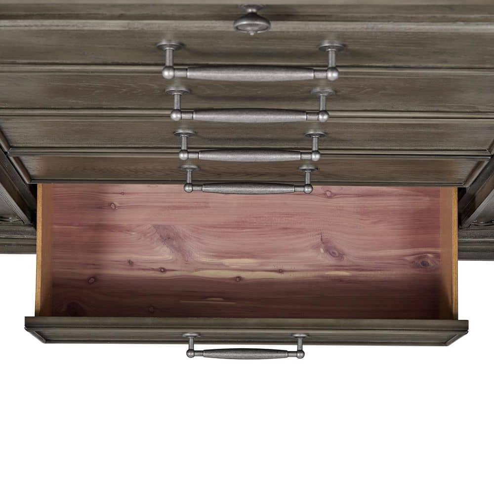 Elements Paterson  6-Drawer Chest in Grey