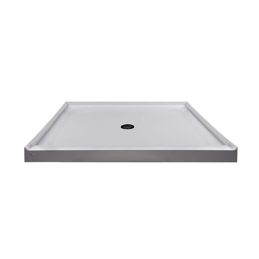 Center Drain 36" x 48" Shower Base