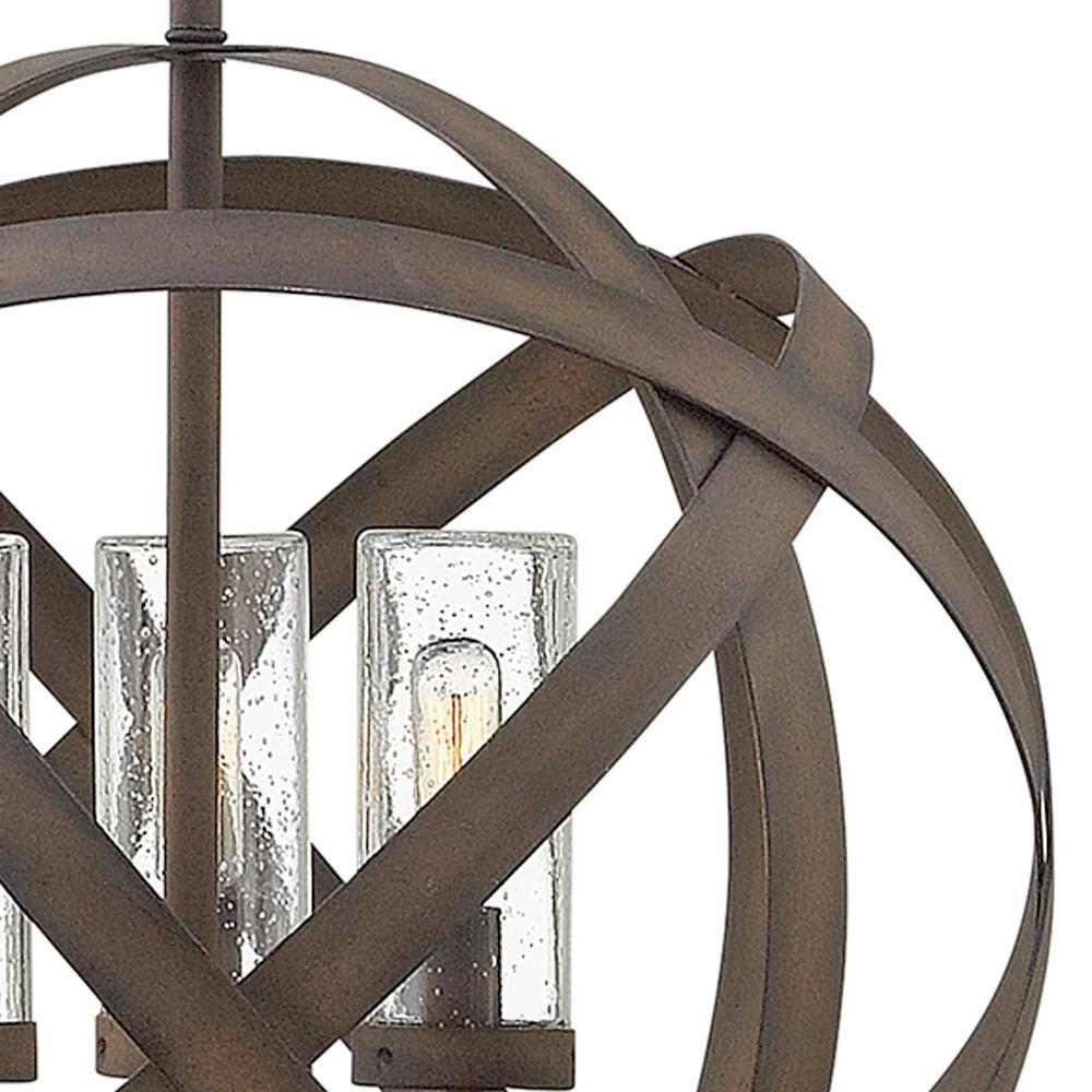 Hinkley Lighting - Carson - 3 Light Medium Outdoor Orb Hanging Lantern in
