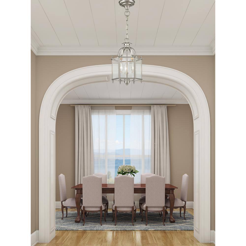 Livex Lighting Livingston 3 - Light Chandelier in  Brushed Nickel