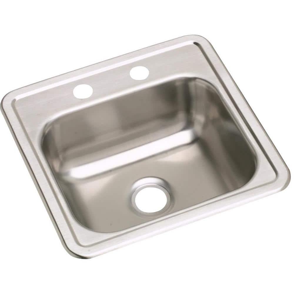 Elkay D115162 Dayton 15" L x 15" W Drop-In Bar Sink