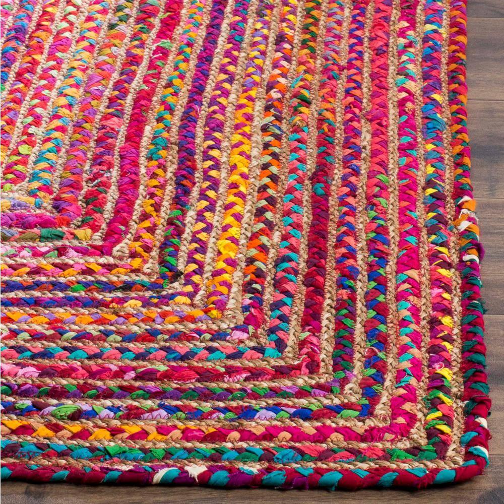 Cape Cod CAP202 Woven Indoor Area Rug - Red/Multi - 2'3"x5' - Safavieh
