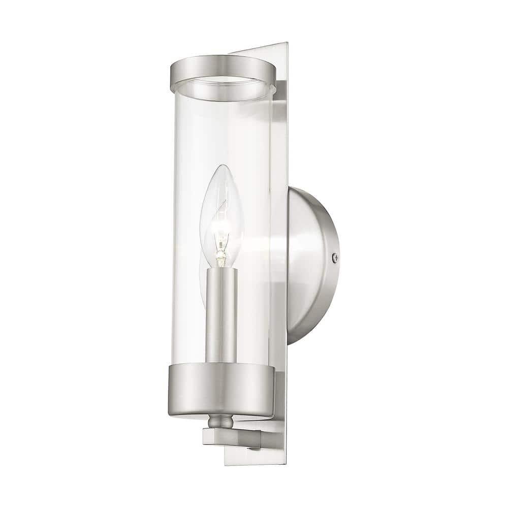 Livex Lighting Castleton 1 - Light Sconce in  Brushed Nickel