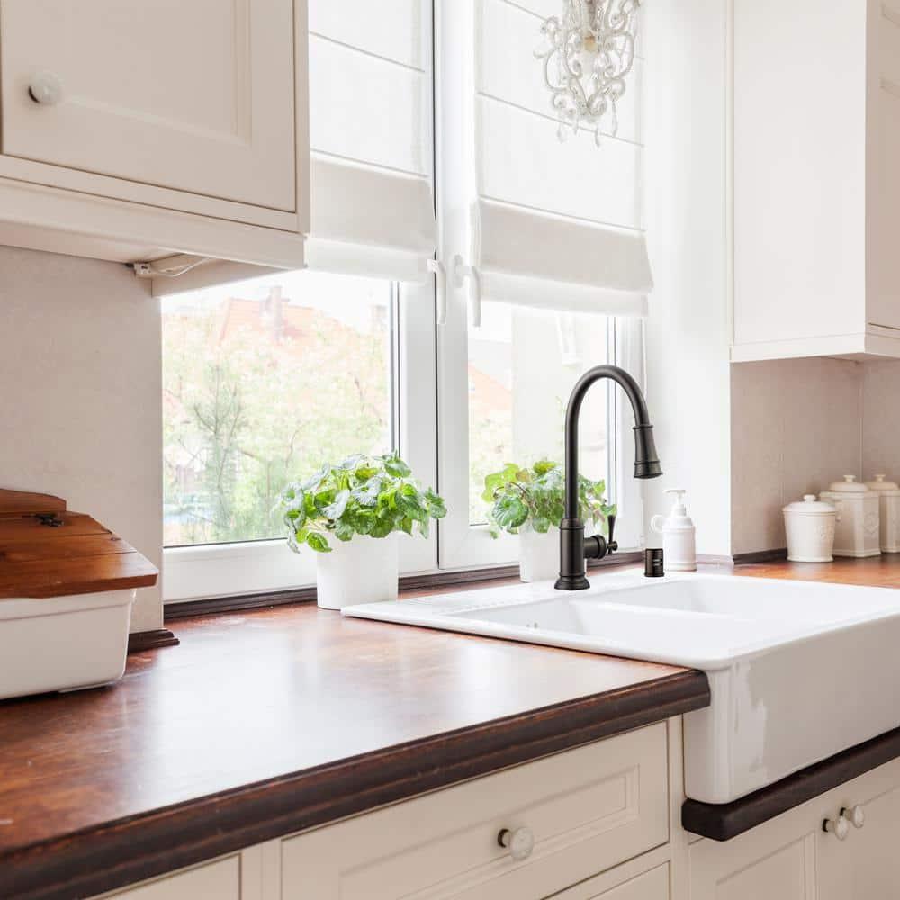Design House 522961 Dish Washer Air Gap with Cover, Prevent Drain Water Back Up, Oil Rubbed Bronze