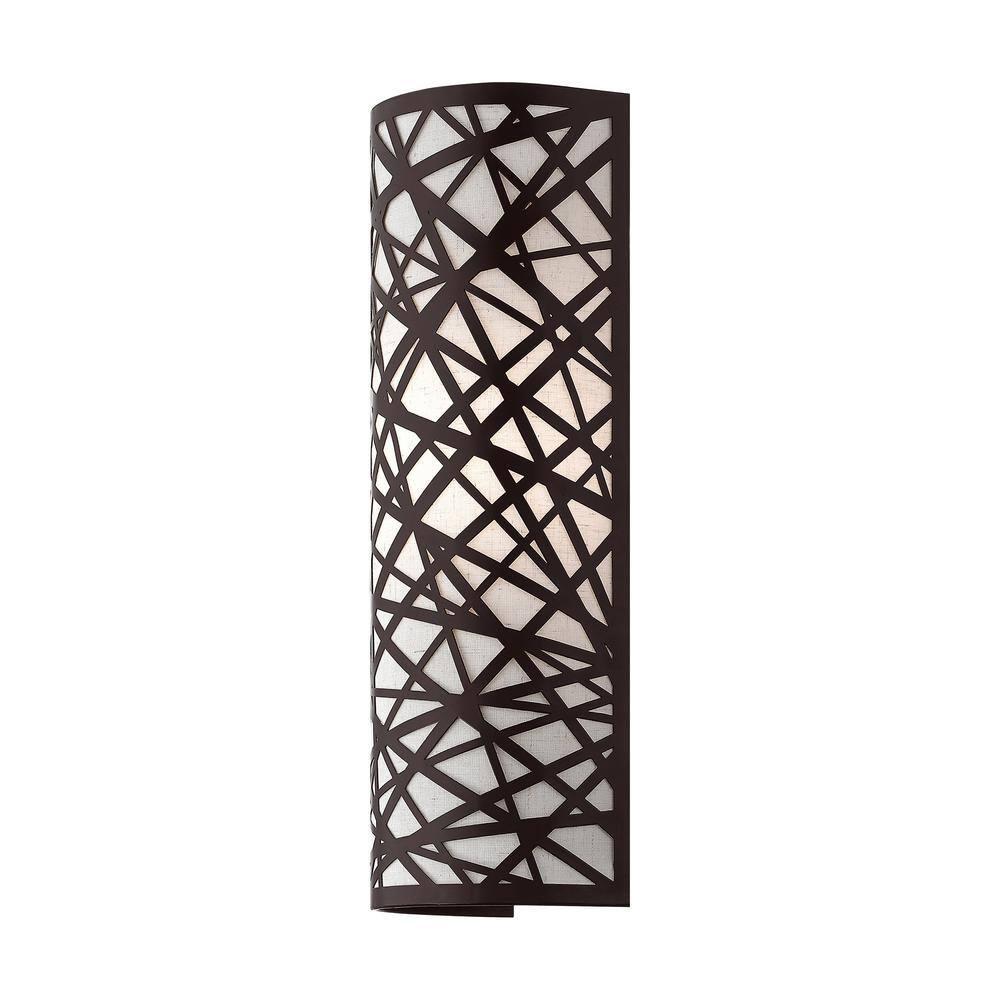 Livex Lighting Allendale 1 - Light Wall Light in  Bronze